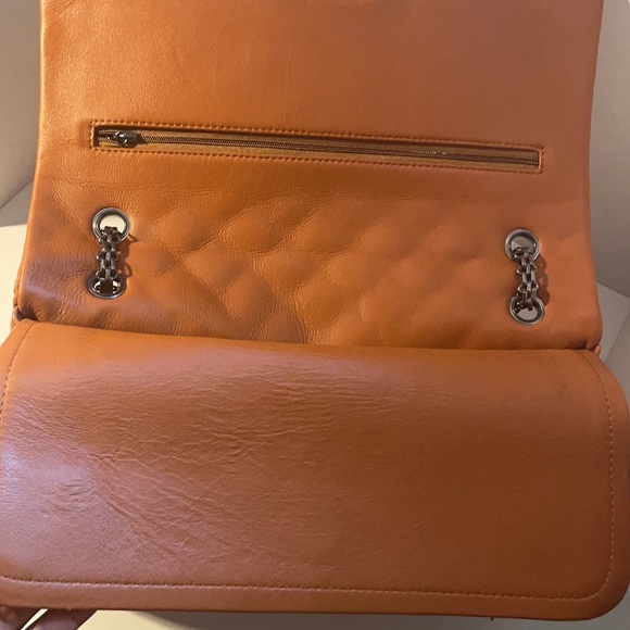 Rust leather bag good condition - Picture 5 of 8